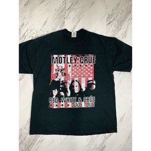 Mötley Crüe “Red, White, and Crüe” 2005 Tour Tee